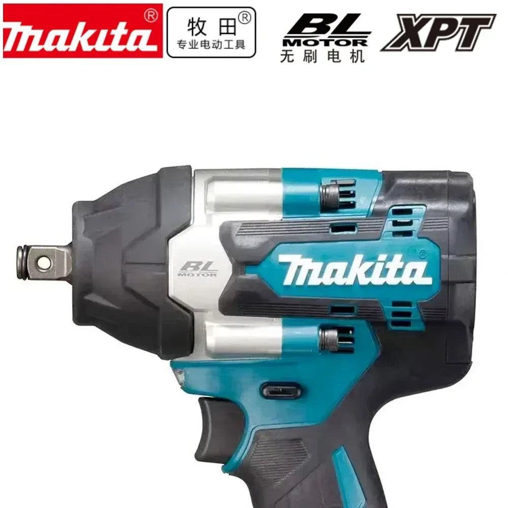 Makita DTW700 Cordless Impact Wrench Stepless Speed 18V Brushless Electric Tool (No Battery) for Heavy Duty Bolt Tightening