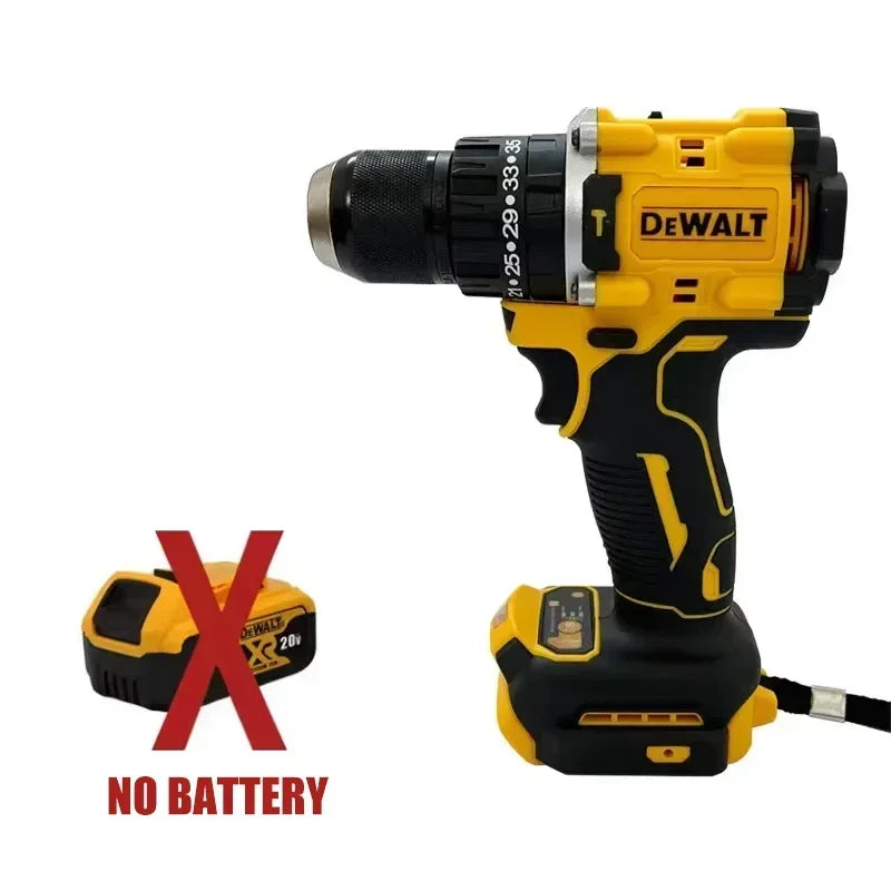 DEWALT DCD805 Brushless Impact Drill Cordless Electric Screwdriver Multi-Function Hand Drill 20V Rechargeable Power Tool