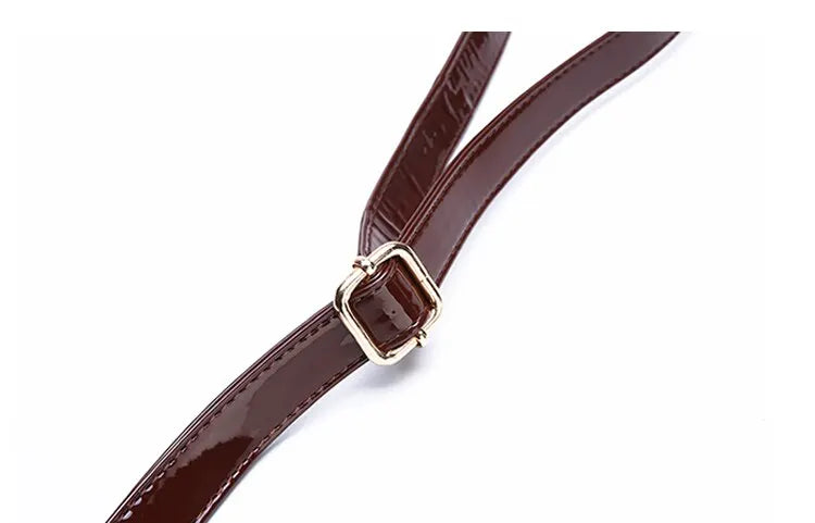 Luxury Vintage Women's Crocodile Pattern Handbag Large Capacity Tote Bag Leather Business Shoulder Bag For Female