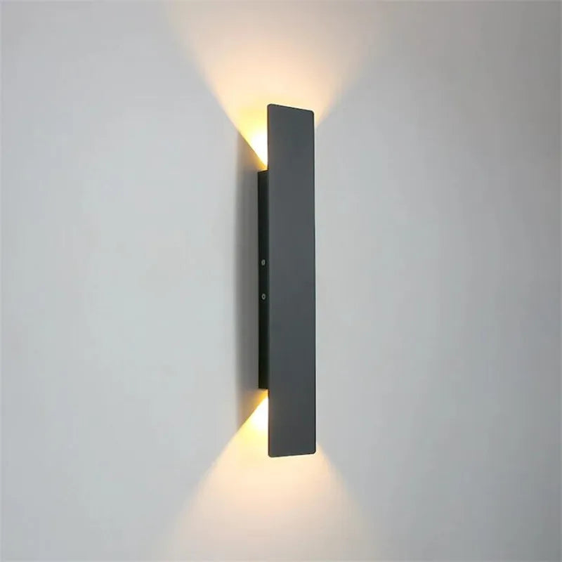 Modern Led Waterproof Outdoor Up Down Wall Lamp  Aluminum 18w LED Wall Light Indoor Decorated Wall Sconce