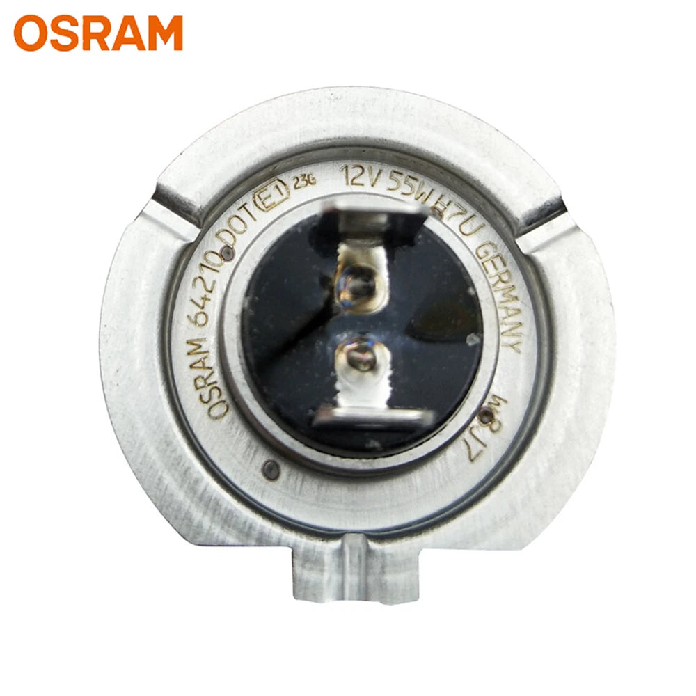 OSRAM H7 64210 PX26d ORIGINAL LINE Lamp 3200K Headlight 12V 55W Hi/lo Beam Car Halogen Standard Bulbs ECE Made in Germany