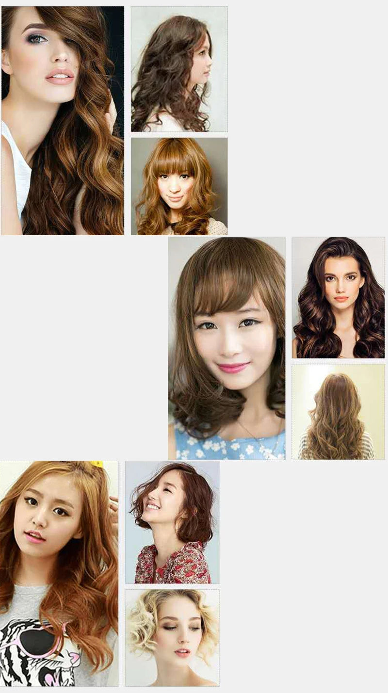 Hair Curlers Waves Electric Professional Ceramic Hair Curler Lcd Curling Iron Roller Curls Wand Waver Fashion Styling Tools