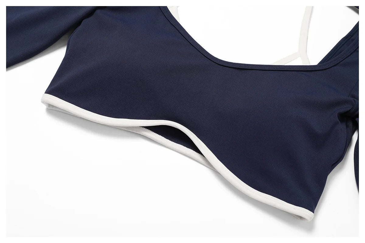 Women's Long Sleeve Top Hollowing Out Yoga Shirts Running T-Shirt Workout Running Fitness Gym Sports Top Training Crop Top