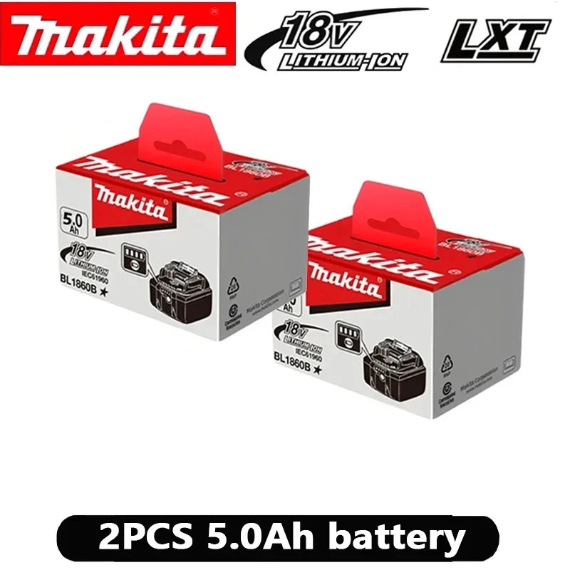 Original 18V Makita 6Ah for Makita 18V Battery BL1830B BL1850B BL1850 BL1840 BL1860 BL1815 Replacement Lithium Battery