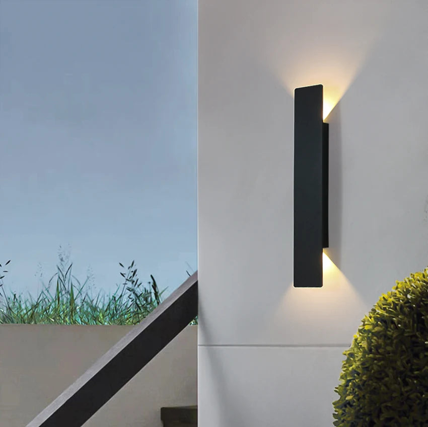 Modern Led Waterproof Outdoor Up Down Wall Lamp  Aluminum 18w LED Wall Light Indoor Decorated Wall Sconce