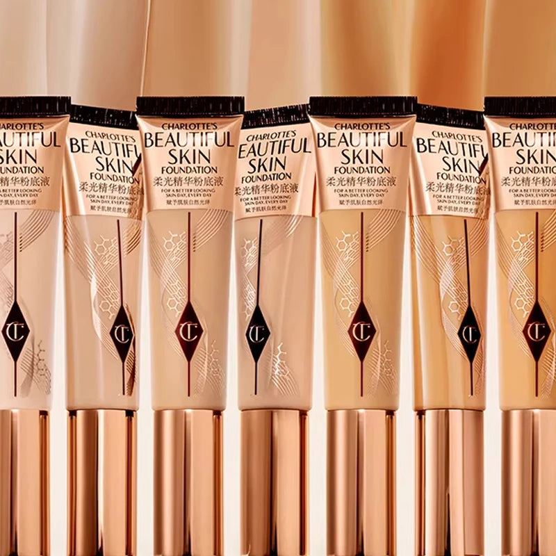 Charlotte Tilbury CT The Soft Light Essence Foundation Is Fine Smooth Concealing Moisturizing and Long-lasting for Dry Skin