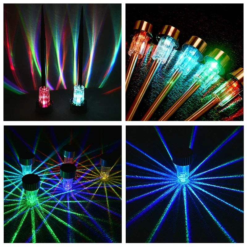 Outdoor Solar Landscape Lawn Lights,  Garden Lights, Waterproof Decoration Lights for  Pathways, Patio, Yards, Lawns, Walkways