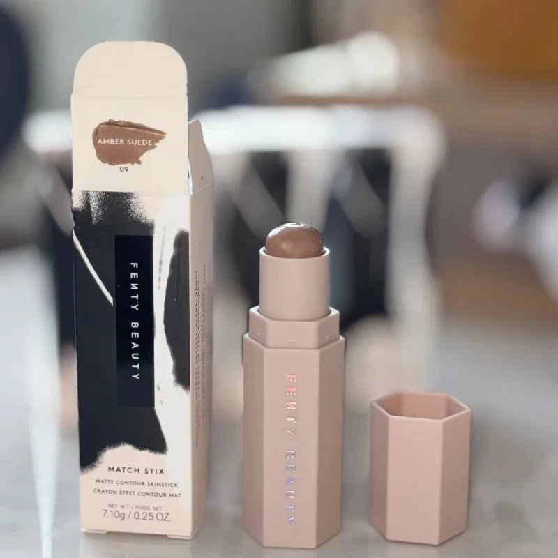 Fenty Beauty Contouring Stick Foundation Makeup Can Naturally The Face Make It Look Smaller Moisturizing Texture Silky Smooth