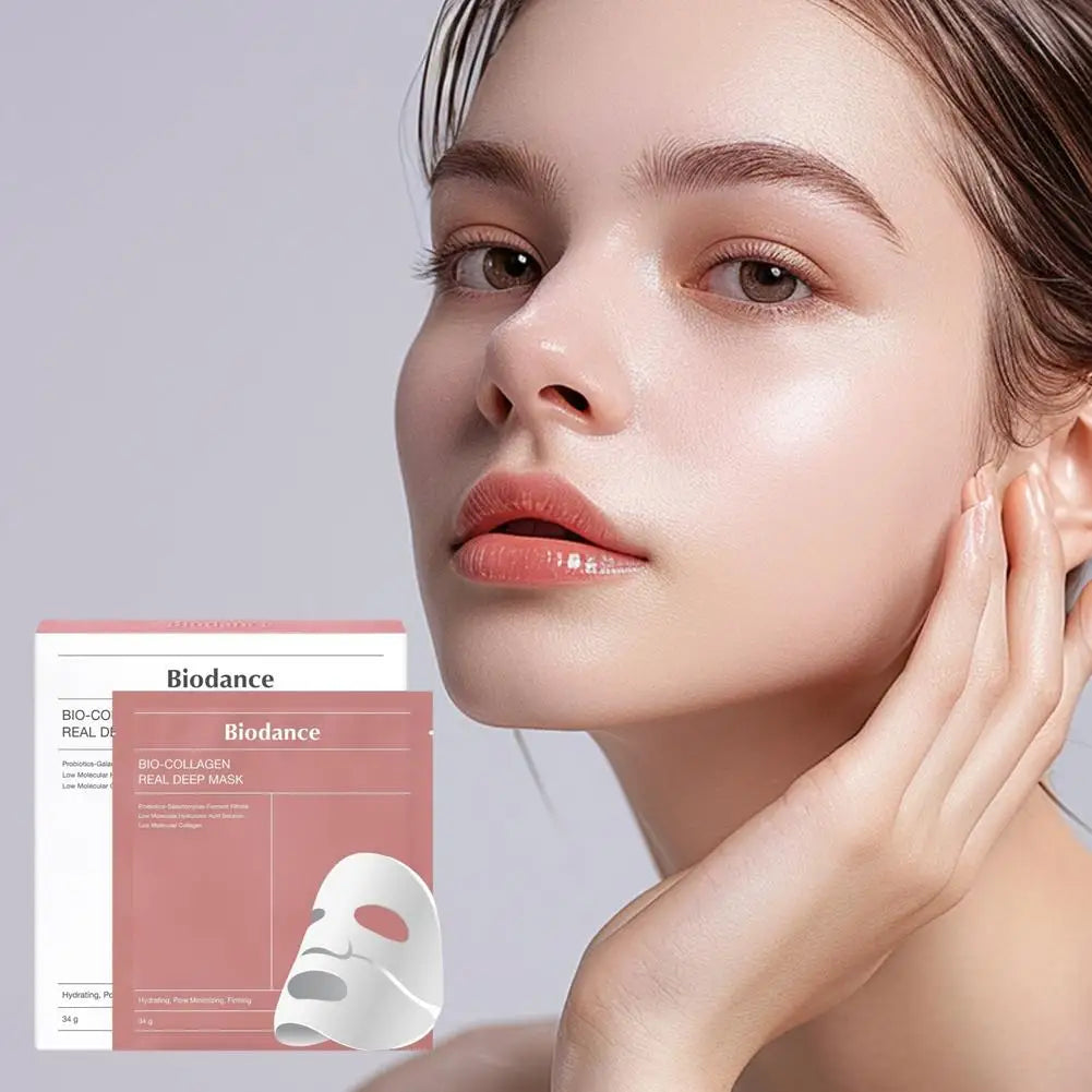 Korean Biodance Bio-Collagen Patch Mask Moisturizing Anti-wrinkle Shrink Pores And Brightening Antioxidant Genuine Product