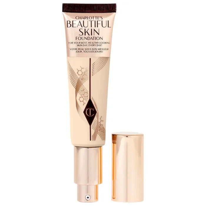 Charlotte Tilbury CT The Soft Light Essence Foundation Is Fine Smooth Concealing Moisturizing and Long-lasting for Dry Skin