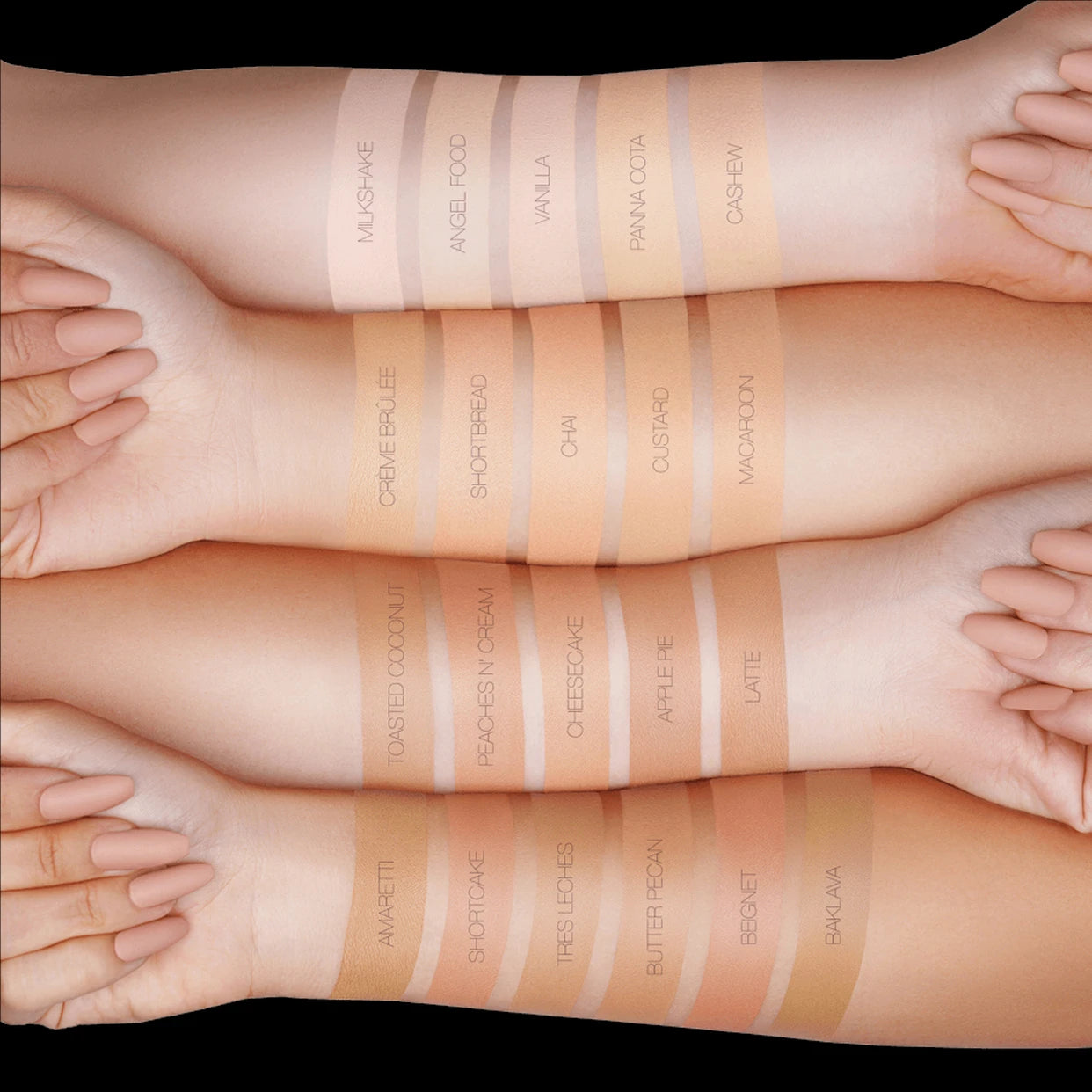 Huda Beauty Flawless Liquid Foundation Matte Concealer Long-lasting Moisturizing Nourishing Facial Makeup Breathable Cosmetics