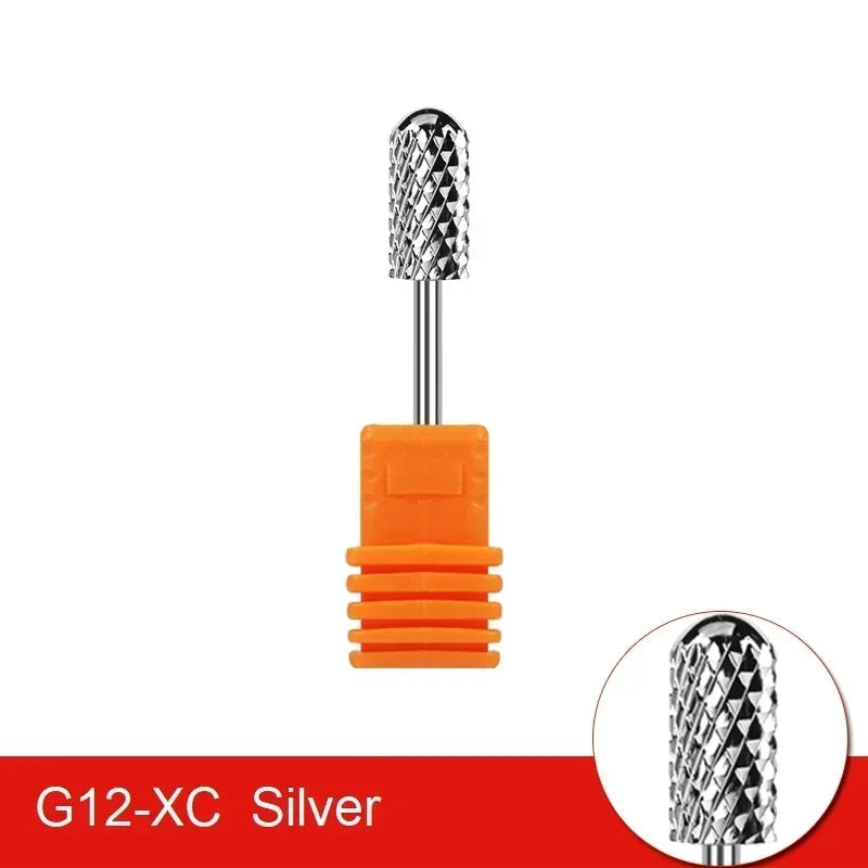 Milling Cutter Golden Carbide Nail Drill Bits For Electric Nail Drill Manicure Machine Pedicure Nail Files Accessories