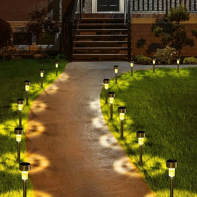 Outdoor Solar Landscape Lawn Lights,  Garden Lights, Waterproof Decoration Lights for  Pathways, Patio, Yards, Lawns, Walkways
