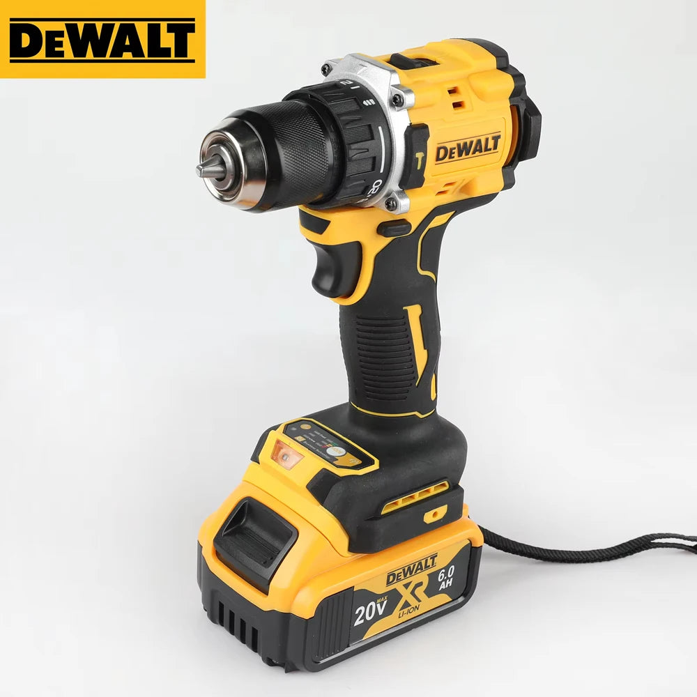 DEWALT Lithium Battery 20V Rechargeable Brushless Compact Electric Screwdriver Hand Drill Impact Drill DCD805