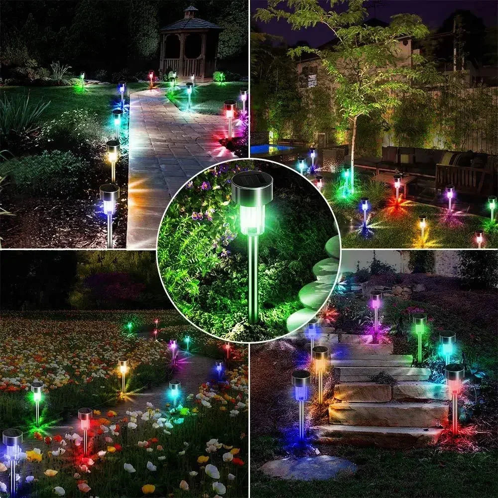 Outdoor Solar Landscape Lawn Lights,  Garden Lights, Waterproof Decoration Lights for  Pathways, Patio, Yards, Lawns, Walkways