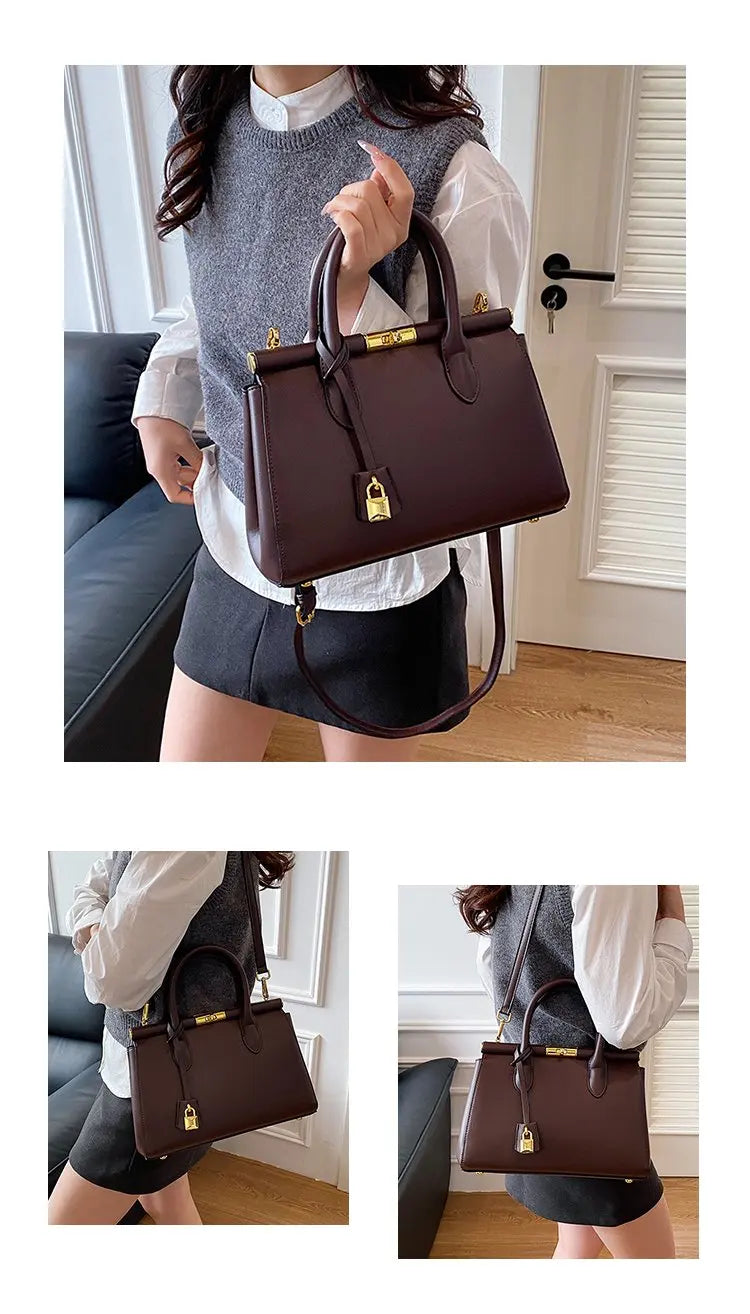 Stylish Large Single Shoulder Bag For Women 2026 Spring Collection Zipper Closure Handbag Ladies Shoulder Tote Purse