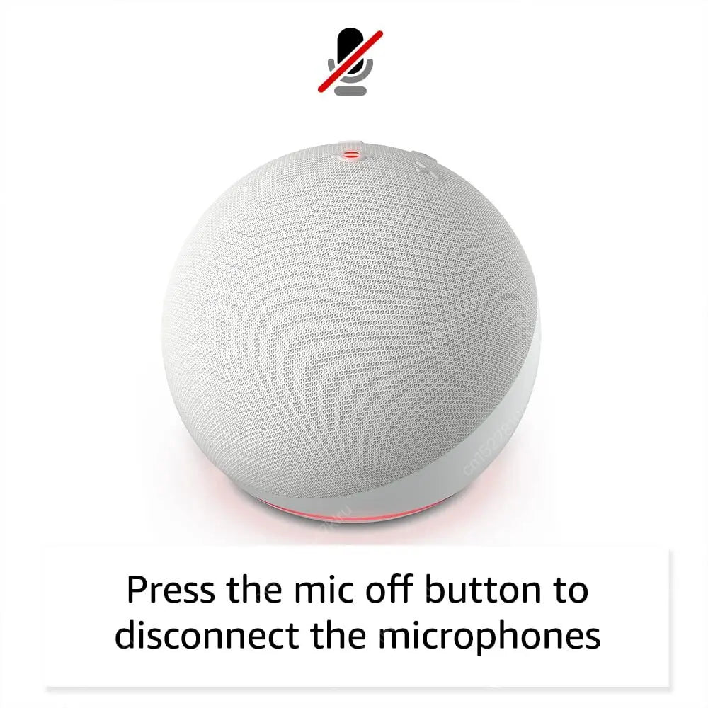 Original Alexa Dot Pop 5th Generation Smart Mini Wifi Home BT Alexa Speaker Horn with Sound Control Voice Assistant and Clock