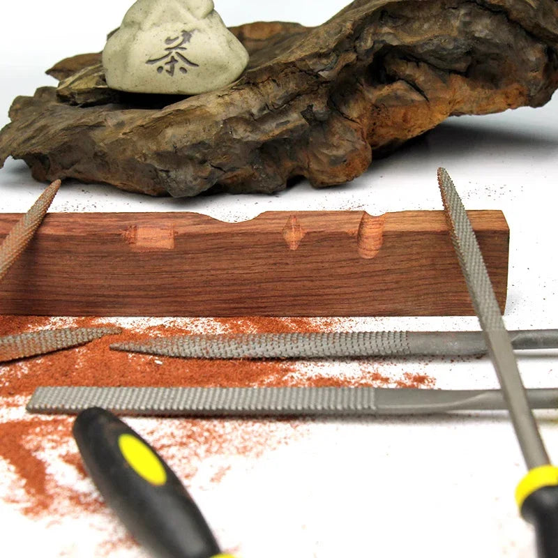Mini Rasp Files Set Woodworking Sanding Shaping Small Steel File Needle Metal Hard Wood Cork Polishing Carving Tools For Hand