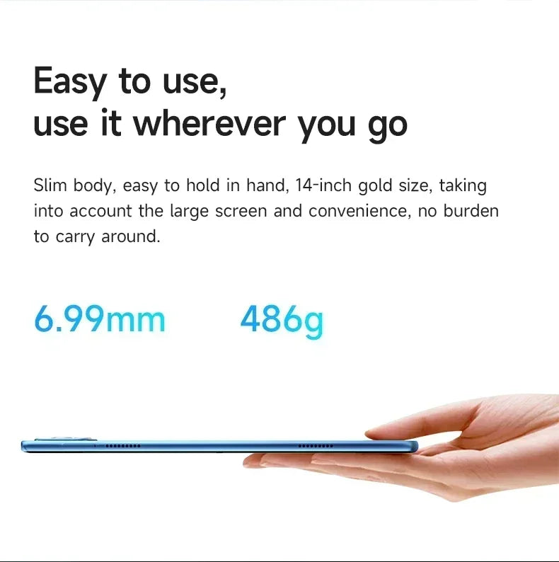 Original Tablet iPad Air Pro 12 Inch 22GB RAM 2TB ROM tablet Android 14 Core Pad Tablet PC Phone Dual Wifi tablette android
