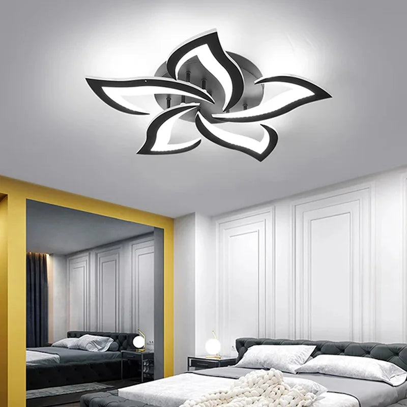 Hot Ceiling Lamp Adjustable Brightness Mobile Phone APP Control Cold and Warm Light Art Decoration Lights