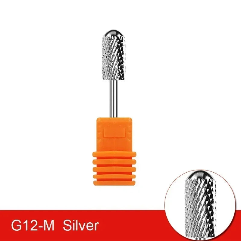 Milling Cutter Golden Carbide Nail Drill Bits For Electric Nail Drill Manicure Machine Pedicure Nail Files Accessories