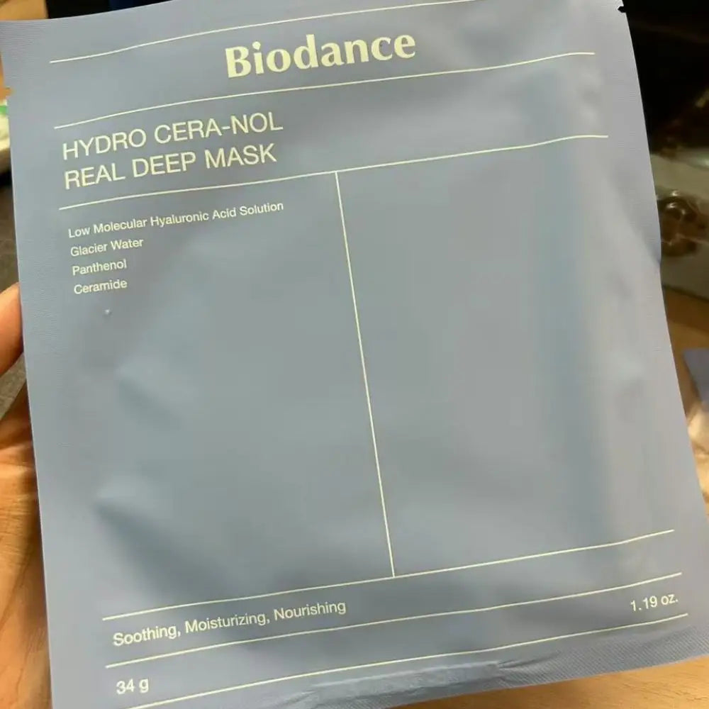 Korean Biodance Bio-Collagen Patch Mask Moisturizing Anti-wrinkle Shrink Pores And Brightening Antioxidant Improve Dullness