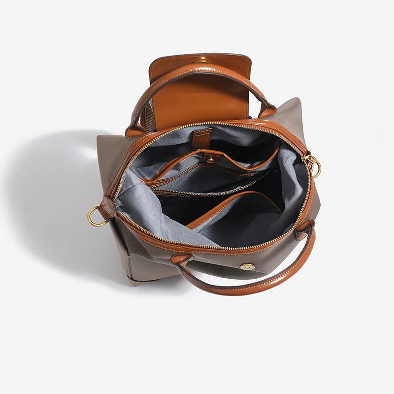 2025 High Quality Luxury Women Backpack Nylon  Female Handbag Students Schoolbag Travel Bag Pack Knapsack New Fashion