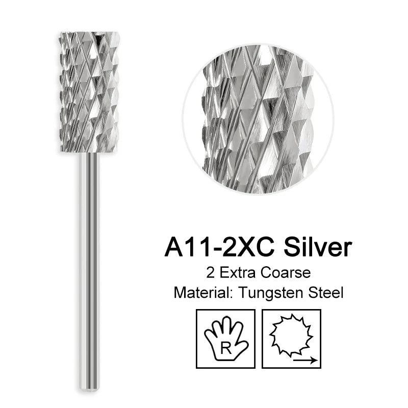 Milling Cutter Golden Carbide Nail Drill Bits For Electric Nail Drill Manicure Machine Pedicure Nail Files Accessories