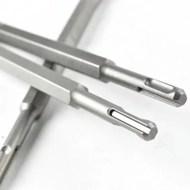 250mm Chisel Set SDS Plus Shank Electric Hammer Drill Bit Point Groove Flat Chisel Masonry Tools for Concrete Brick Wall Rock