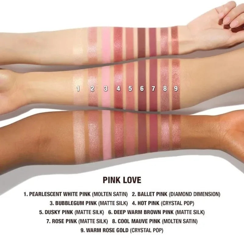 Charlotte Tilbury Aesthetic Scenery Eye Shadow Starlight Pink Soft Light Bicolor Disc Two Color Love Treasure Box Powder Blusher