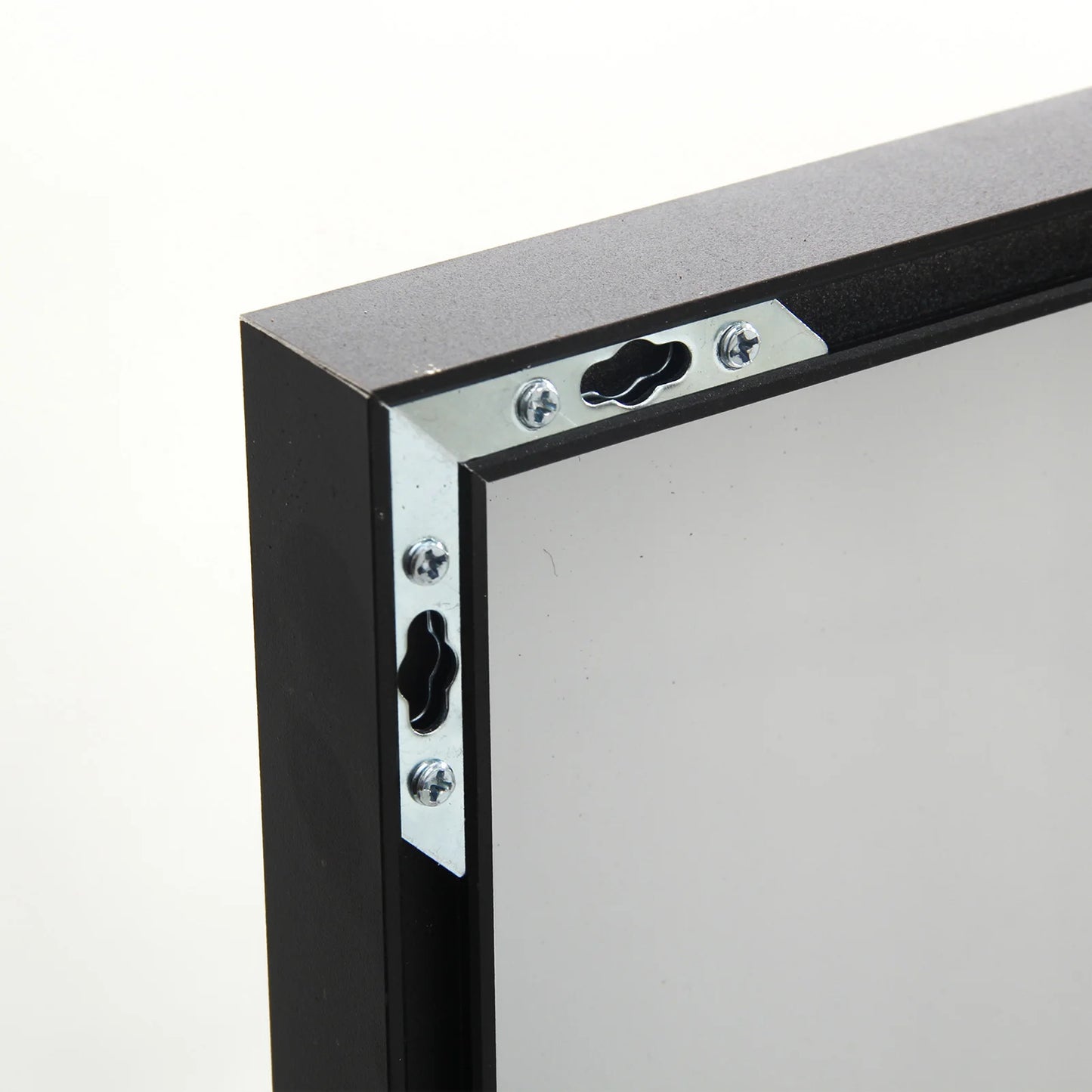 Comanlai Large Floor Mirror,HD Rectangle Full Body Mirror,Tempered Glass Standing Mirror with Aluminium Alloy Frame for Bathroom