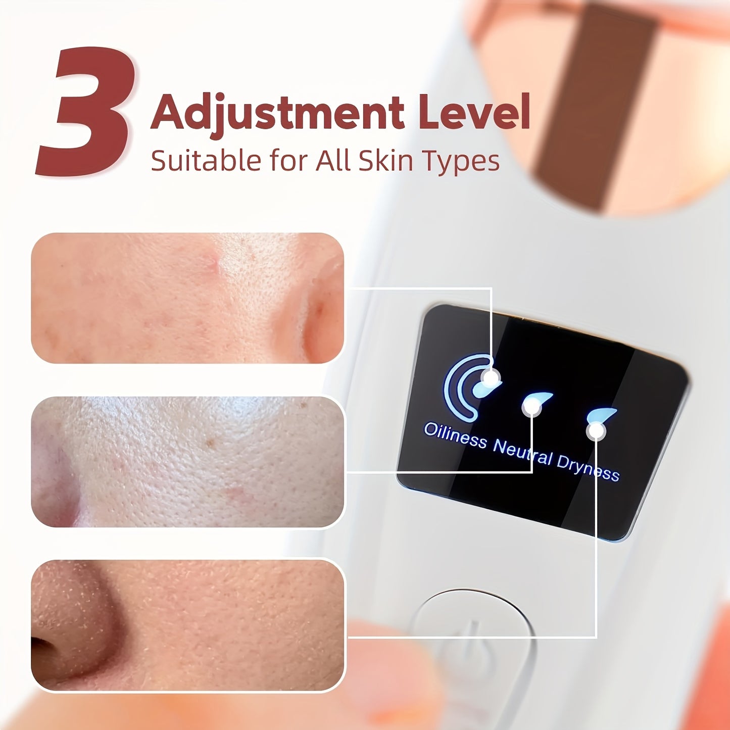 Blackhead Remover Pore Vacuum, Facial Pore Cleaner - 5 Suction Levels, 5 Probes, USB Rechargeable Blackhead Vacuum Kit, Electric Tool for Adults, Holiday Gift